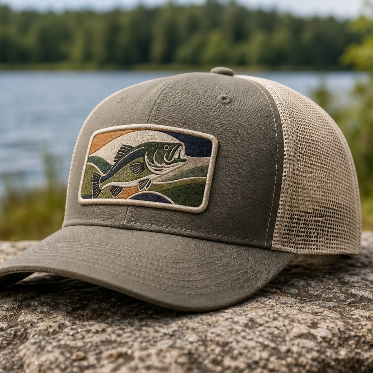fishing tackle kits Electro Bass Trucker Hat