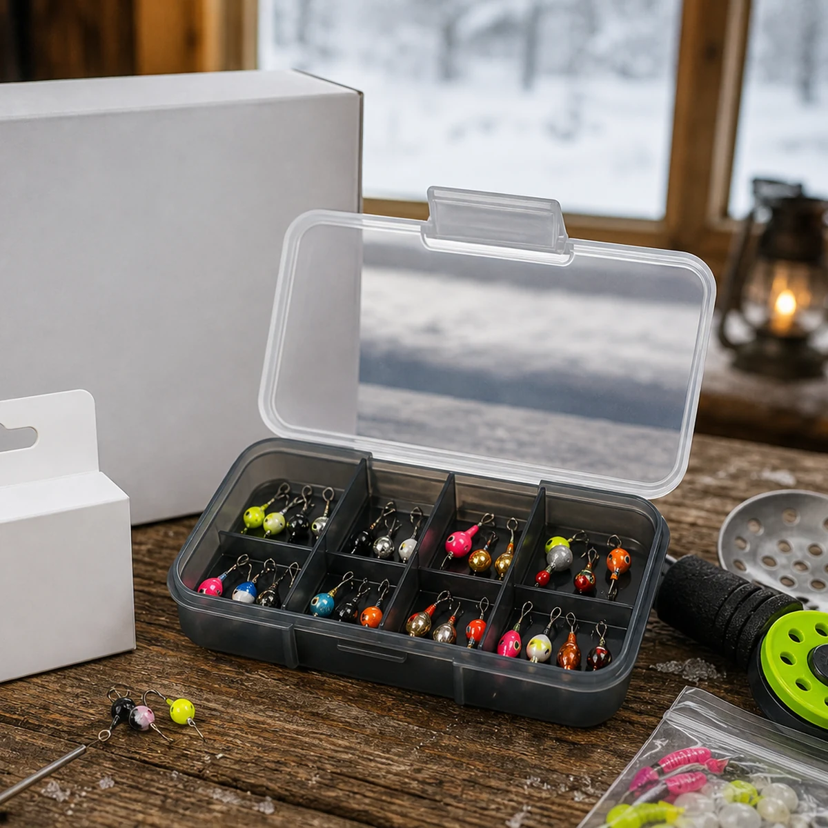 Single fishing tackle kits - Ice Elite